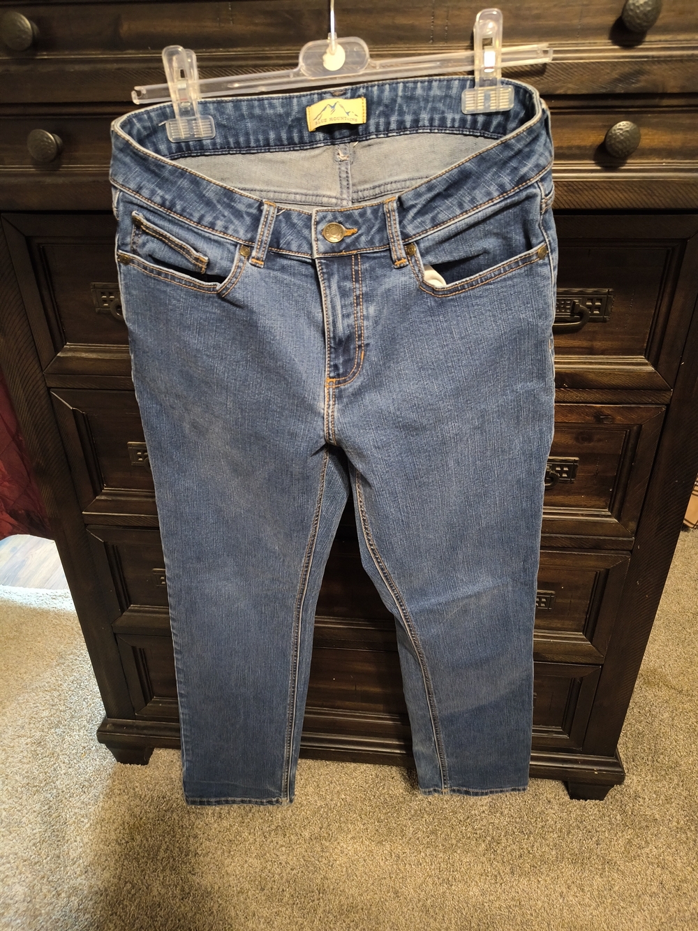 Slim Fit Women's Skinny Jeans in Classic Blue